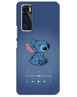 Чехол для Vivo V20 se с картинкой «Музыкальный Stitch» Чехол для Vivo V20 se с картинкой «Музыкальный Stitch»