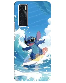 Чехол для Vivo V20 se с картинкой «Стич на волне» Чехол для Vivo V20 se с картинкой «Стич на волне»