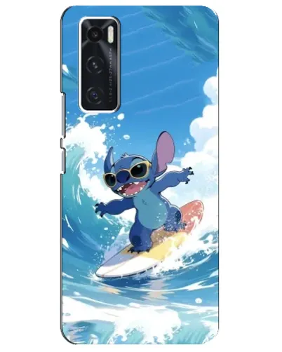 Чехол для Vivo V20 se с картинкой «Стич на волне» Чехол для Vivo V20 se с картинкой «Стич на волне»