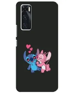 Чехол для Vivo V20 se с картинкой «Анжел целует Стича» Чехол для Vivo V20 se с картинкой «Анжел целует Стича»