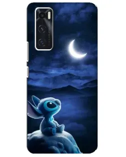 Чехол для Vivo V20 se с картинкой «Лунная ночь Стича» Чехол для Vivo V20 se с картинкой «Лунная ночь Стича»