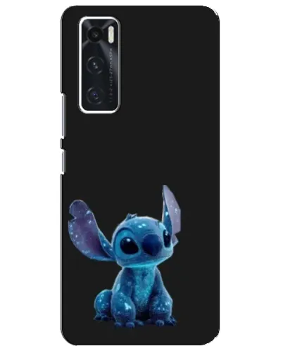 Чехол для Vivo V20 se с картинкой «Стич на черном» Чехол для Vivo V20 se с картинкой «Стич на черном»