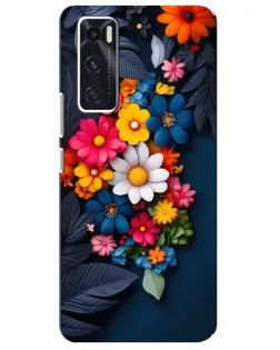 Чехол для Vivo V20 se с картинкой «Цветочная феерия» Чехол для Vivo V20 se с картинкой «Цветочная феерия»