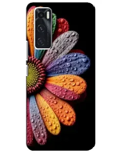 Чехол для Vivo V20 se с картинкой «Радужный цветок» Чехол для Vivo V20 se с картинкой «Радужный цветок»
