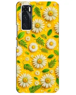 Чехол для Vivo V20 se с картинкой «Ромашковое солнце» Чехол для Vivo V20 se с картинкой «Ромашковое солнце»