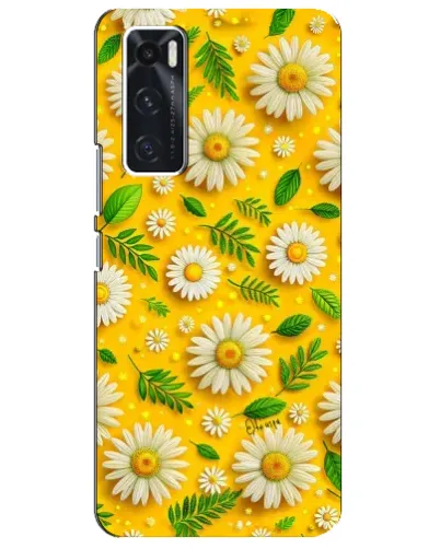 Чехол для Vivo V20 se с картинкой «Ромашковое солнце»