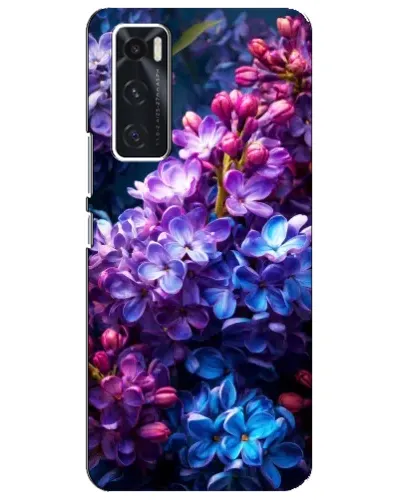 Чехол для Vivo V20 se с картинкой «Сиреневый цвет»