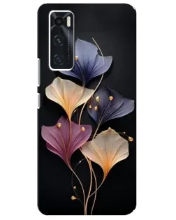 Чехол для Vivo V20 se с картинкой «Лиловые цветы грации» Чехол для Vivo V20 se с картинкой «Лиловые цветы грации»