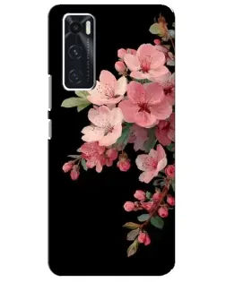 Чехол для Vivo V20 se с картинкой «Розовая ветка сакуры» Чехол для Vivo V20 se с картинкой «Розовая ветка сакуры»