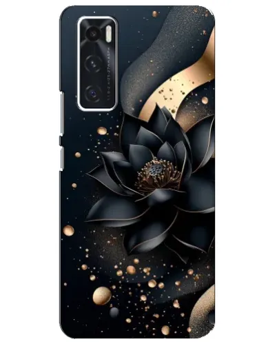 Чехол для Vivo V20 se с картинкой «Черный лотос»