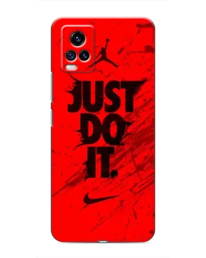Чехол для Vivo V20 с картинкой «Nike Just Do It» Чехол для Vivo V20 с картинкой «Nike Just Do It»