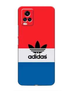 Чехол для Vivo V20 с картинкой «Ретро блоки Adidas» Чехол для Vivo V20 с картинкой «Ретро блоки Adidas»