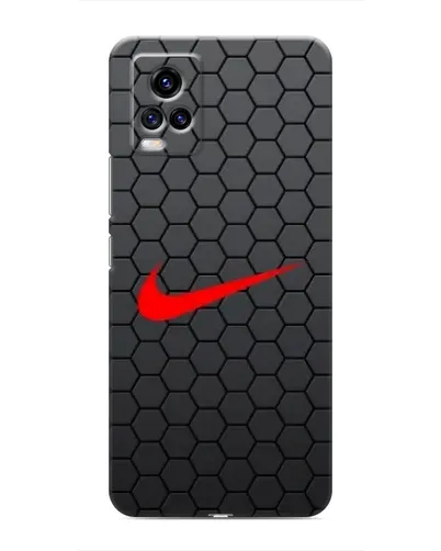 Чехол для Vivo V20 с картинкой «Nike — карбоновая сетка» Чехол для Vivo V20 с картинкой «Nike — карбоновая сетка»