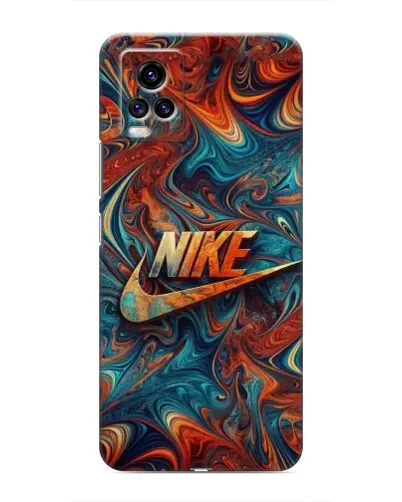 Чехол для Vivo V20 с картинкой «Nike в абстракции» Чехол для Vivo V20 с картинкой «Nike в абстракции»