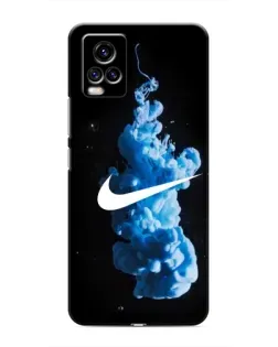 Чехол для Vivo V20 с картинкой «Nike и синий дым» Чехол для Vivo V20 с картинкой «Nike и синий дым»