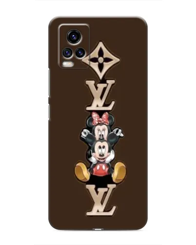 Чехол для Vivo V20 с картинкой «LV и Микки Маус» Чехол для Vivo V20 с картинкой «LV и Микки Маус»