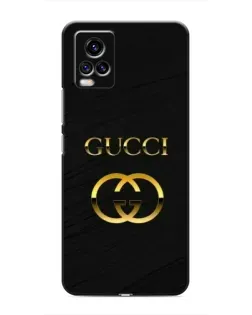 Чехол для Vivo V20 с картинкой «Золотой логотип Gucci» Чехол для Vivo V20 с картинкой «Золотой логотип Gucci»