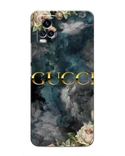 Чехол для Vivo V20 с картинкой «Абстрактные цветы Gucci» Чехол для Vivo V20 с картинкой «Абстрактные цветы Gucci»