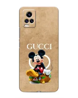 Чехол для Vivo V20 с картинкой «Микки Маус Gucci — крафт» Чехол для Vivo V20 с картинкой «Микки Маус Gucci — крафт»