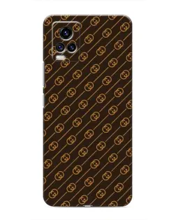 Чехол для Vivo V20 с картинкой «Gucci — золотые диагонали» Чехол для Vivo V20 с картинкой «Gucci — золотые диагонали»