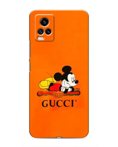 Чехол для Vivo V20 с картинкой «Микки Маус Gucci — оранж» Чехол для Vivo V20 с картинкой «Микки Маус Gucci — оранж»