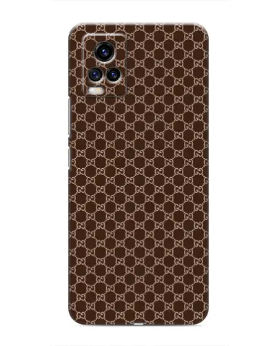 Чехол для Vivo V20 с картинкой «Gucci — шоколадная сетка» Чехол для Vivo V20 с картинкой «Gucci — шоколадная сетка»