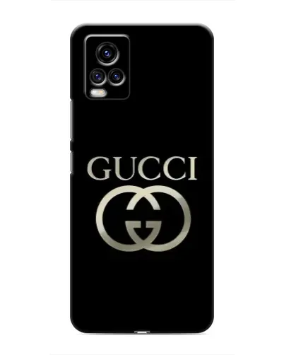 Чехол для Vivo V20 с картинкой «Gucci — золото на черном» Чехол для Vivo V20 с картинкой «Gucci — золото на черном»