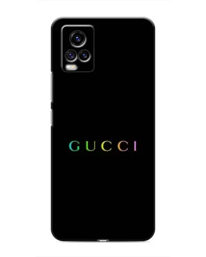 Чехол для Vivo V20 с картинкой «Gucci — неоновый минимализм» Чехол для Vivo V20 с картинкой «Gucci — неоновый минимализм»
