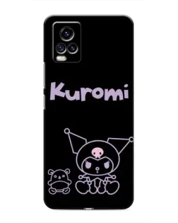 Чехол для Vivo V20 с картинкой «Kuromi — черный минимализм» Чехол для Vivo V20 с картинкой «Kuromi — черный минимализм»