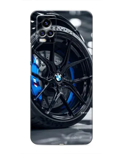 Чехол для Vivo V20 с картинкой «Колесо BMW вблизи» Чехол для Vivo V20 с картинкой «Колесо BMW вблизи»