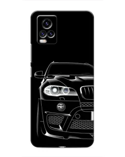 Чехол для Vivo V20 с картинкой «Темный силуэт BMW» Чехол для Vivo V20 с картинкой «Темный силуэт BMW»