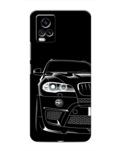 Чехол для Vivo V20 с картинкой «Темный силуэт BMW» Чехол для Vivo V20 с картинкой «Темный силуэт BMW»