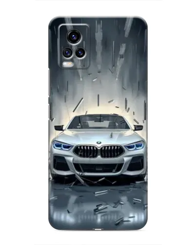 Чехол для Vivo V20 с картинкой «BMW в свете фар» Чехол для Vivo V20 с картинкой «BMW в свете фар»