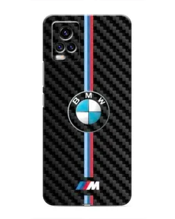 Чехол для Vivo V20 с картинкой «Эмблема BMW и карбон» Чехол для Vivo V20 с картинкой «Эмблема BMW и карбон»