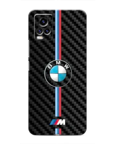 Чехол для Vivo V20 с картинкой «Эмблема BMW и карбон» Чехол для Vivo V20 с картинкой «Эмблема BMW и карбон»