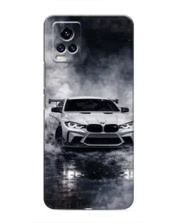 Чехол для Vivo V20 с картинкой «BMW сквозь туман» Чехол для Vivo V20 с картинкой «BMW сквозь туман»