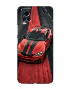 Чехол для Vivo V20 с картинкой «BMW на красной дорожке» Чехол для Vivo V20 с картинкой «BMW на красной дорожке»