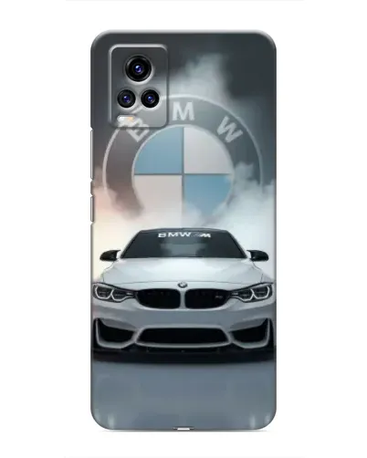Чехол для Vivo V20 с картинкой «BMW в белом дыму» Чехол для Vivo V20 с картинкой «BMW в белом дыму»