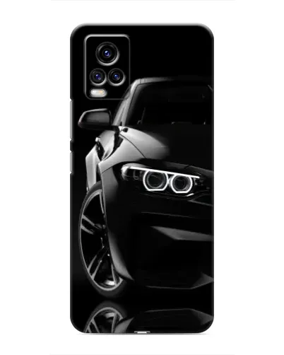 Чехол для Vivo V20 с картинкой «Черная BMW — профиль» Чехол для Vivo V20 с картинкой «Черная BMW — профиль»