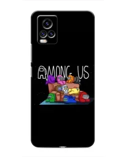 Чехол для Vivo V20 с картинкой «Логотип Among Us» Чехол для Vivo V20 с картинкой «Логотип Among Us»