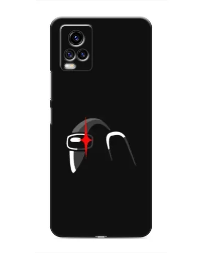Чехол для Vivo V20 с картинкой «Among Us шлем» Чехол для Vivo V20 с картинкой «Among Us шлем»