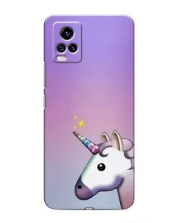 Чехол для Vivo V20 с картинкой «Единорог градиент» Чехол для Vivo V20 с картинкой «Единорог градиент»
