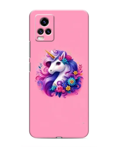 Чехол для Vivo V20 с картинкой «Сказочный единорог»