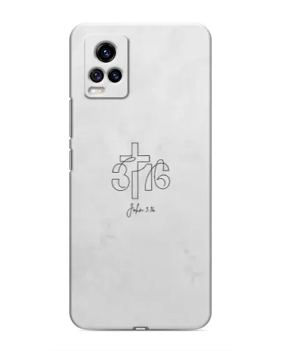 Чехол для Vivo V20 с картинкой «Иоанна 3:16 Крест» Чехол для Vivo V20 с картинкой «Иоанна 3:16 Крест»