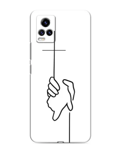 Чехол для Vivo V20 с картинкой «Рука держит» Чехол для Vivo V20 с картинкой «Рука держит»