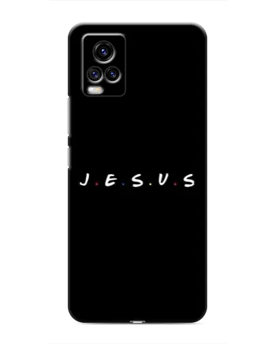 Чехол для Vivo V20 с картинкой «Точки веры J.E.S.U.S.» Чехол для Vivo V20 с картинкой «Точки веры J.E.S.U.S.»