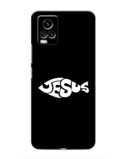 Чехол для Vivo V20 с картинкой «Рыба Jesus» Чехол для Vivo V20 с картинкой «Рыба Jesus»
