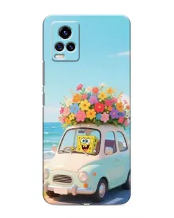 Чехол для Vivo V20 с картинкой «Автомобильное путешествие»