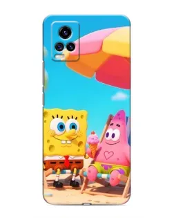 Чехол для Vivo V20 с картинкой «Отдых на пляже»