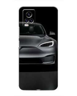 Чехол для Vivo V20 с картинкой «Tesla Model S Look»